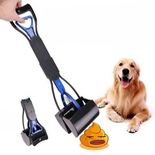 Non-Breakable Pet Dog Pooper Scooper With Handle Pooper Scooper Waste Pick US