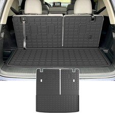powoq Cargo Mat Compatible with 2023 2024 2025 2026 Honda Pilot Trunk Mat TPE Tr