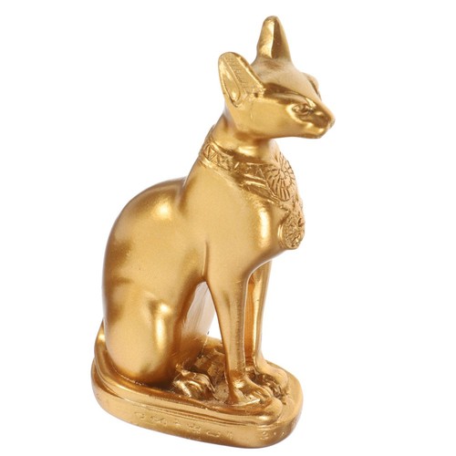 Statuette Égyptienne Chat Bastet Deluxe - Statuette Déco