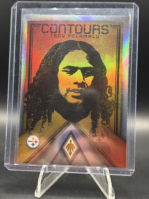 2022 Panini Phoenix - Contours Troy Polamalu #CT-8