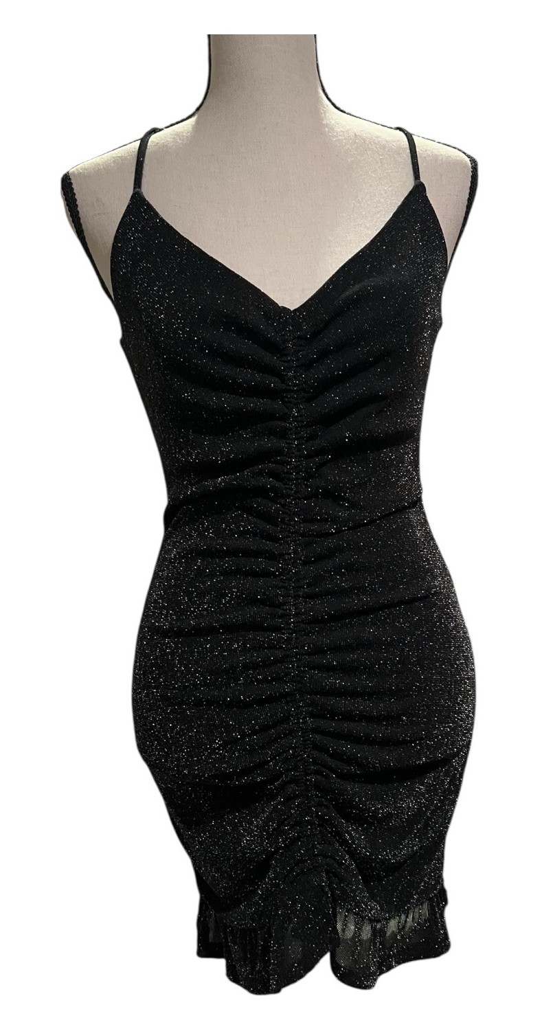 Lulus Form-fitting Ruched Mini with Adjustable Sp… - image 2