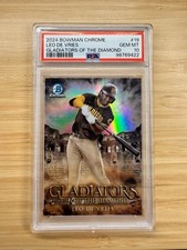 2024 BOWMAN Leo De Vries GLADIATORS OF THE DIAMOND PSA 10 #19 SAN DIEGO PADRES
