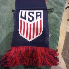 Ruffneck USA Soccer Scarf RED WHITE AND BLUE