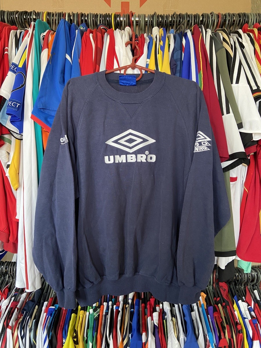 1990s UMBRO VINTAGE SWEATSHIRT sz L MEN BLUE | eBay