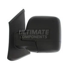 Renault Trafic Business 2014-2021 Electric Wing Door Mirror Black Passenger Side