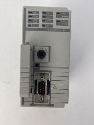 ALLEN BRADLEY 1768-L43 LOGIX 5343 PROCESSOR UNIT SER B F/W REV 1.04 BACKPLANE