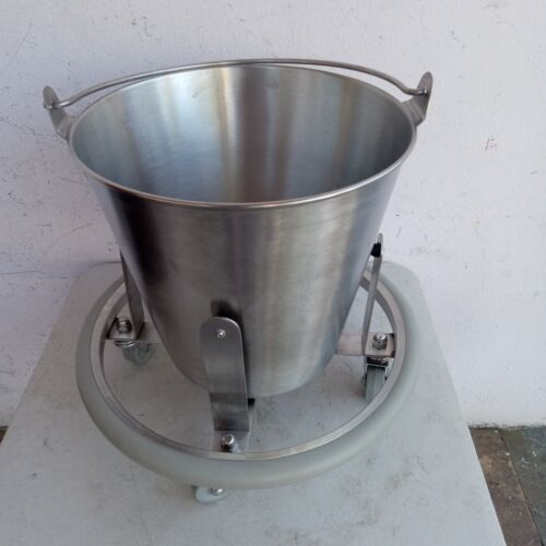 BLICKMAN 0817766000 KICKBUCKET W/13 qt PAIL Stainless Steel