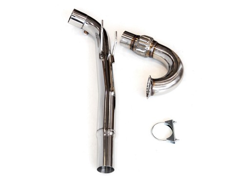 STAINLESS STEEL DOWNPIPE 3inch 1.8-2.0 TSI - VW Golf 7 GTI, AUDI A3 8V 2012-2015 - Afbeelding 4 van 8