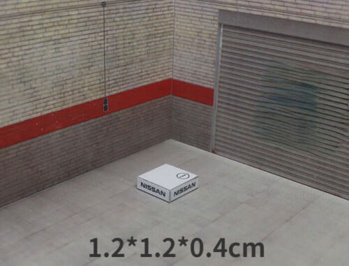 1/64 Diorama Car Garage Boxes Model Repair Workshop Box Prop Scene Display Model - Picture 104 of 112