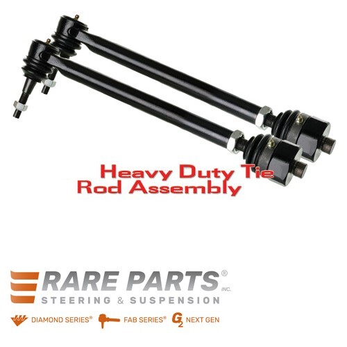 Rare Parts Heavy Duty Tie Rods Ends Assemblies 4pc 1124 Chevy