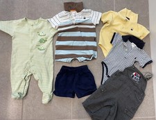 Lot Of 6 Baby Boys Spring Clothing Size 6 Months. Polo/Carter/Assorted Brands