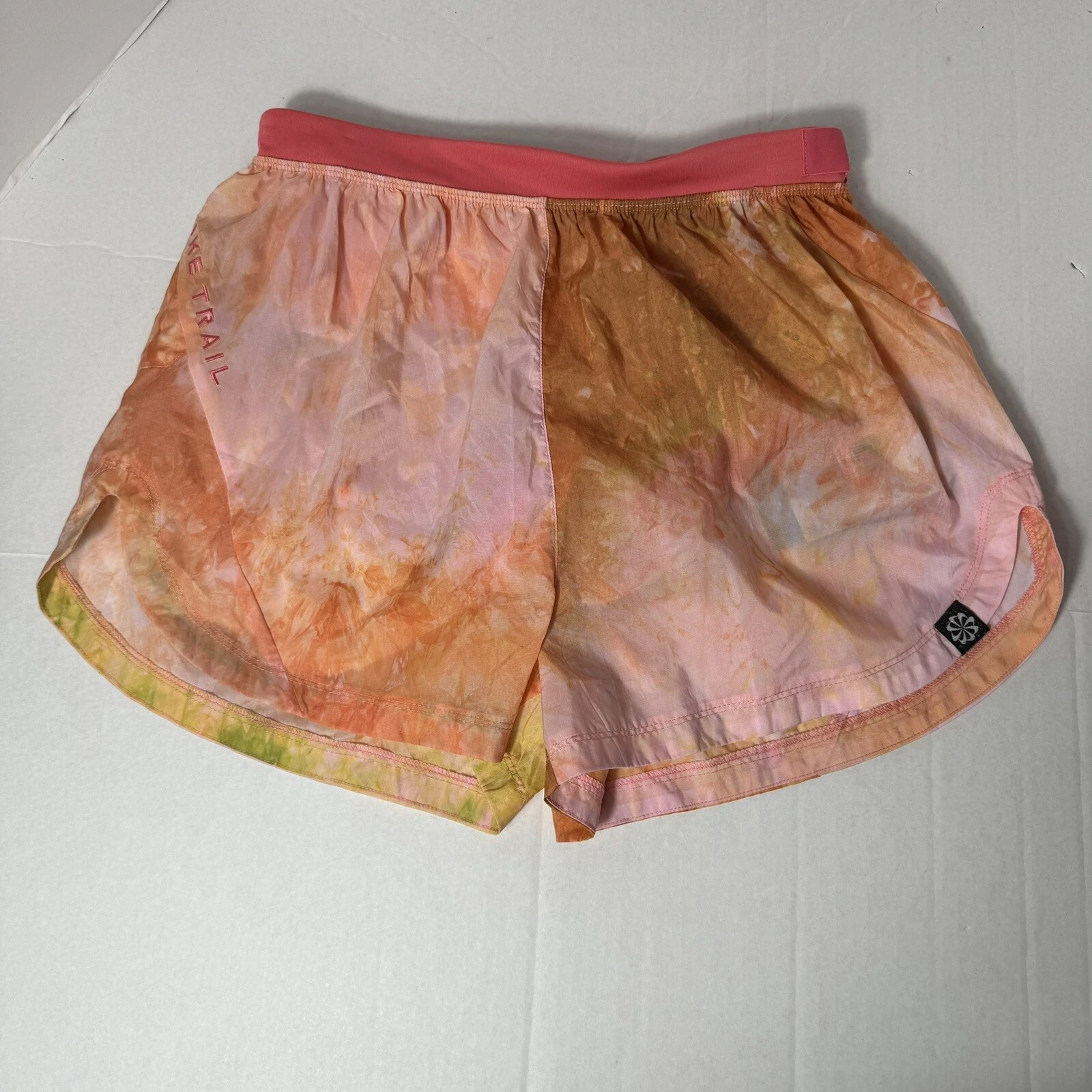 Nike Trail Repel Shorts Running Mid-Rise 3" Lined Women’s DX1021-611 Pink Size S