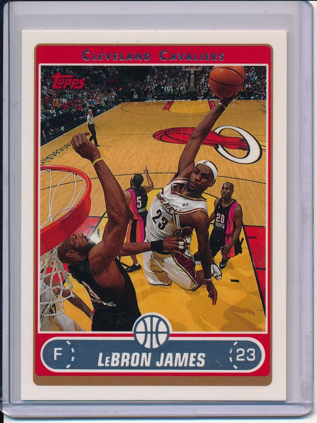 Lebron James trading card