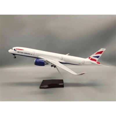 British Airways Airbus A350 Model Airplane 1/130 Scale 47CM Premium Quality 