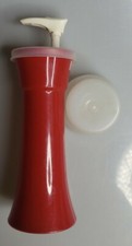 Vtg Tupperware Hourglass Red Ketchup 18-15 Dispenser