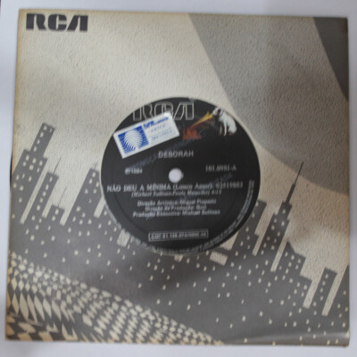 DEBORAH NAO DEU A MINIMA BRAZIL 1984 SOUL BOOGIE 7'' ARRANGED BY LINCOLN OLIVETTI