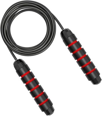 Jump Rope Gym Aerobic Exercise Boxing Skipping Adjustable Bearing Speed Fitness