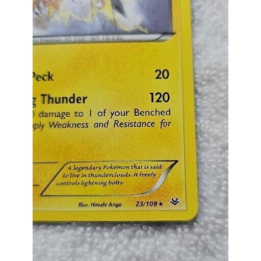 Pokemon TCG Card 2015 Roaring Skies - Zapdos 23/108 Mint! | eBay