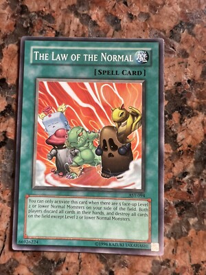 yugioh law of the normal deck Monsters Completely Locking Down Opponent Turn 1 [Dark Normal] Roman The Law of the