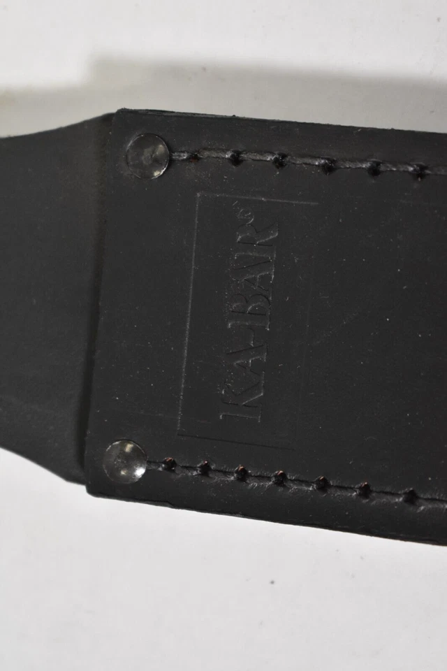 Soporte de funda Ka-Bar colgante negro funda portador 10-1/2" largo bolsa de acero inoxidable Foto 2 de 4