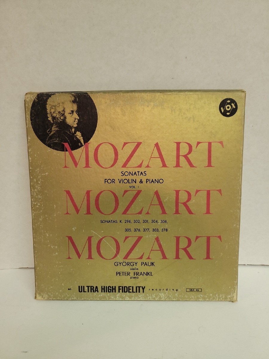Mozart Sonatas For Violin &piano Vbx 46 | eBay