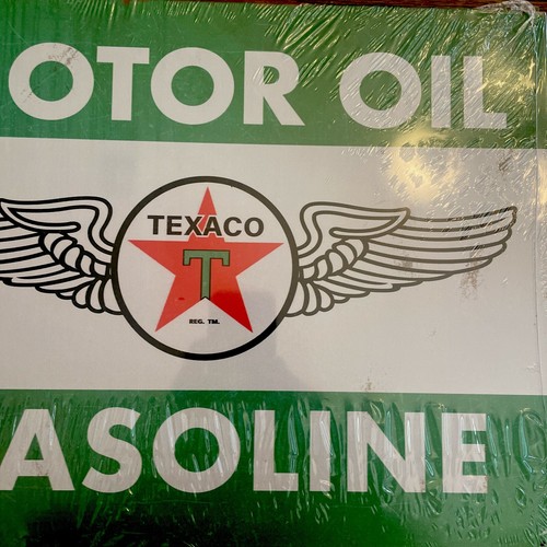 Texaco Vintage Look Metal Sign Motor Oil Gasoline - Picture 5 of 5