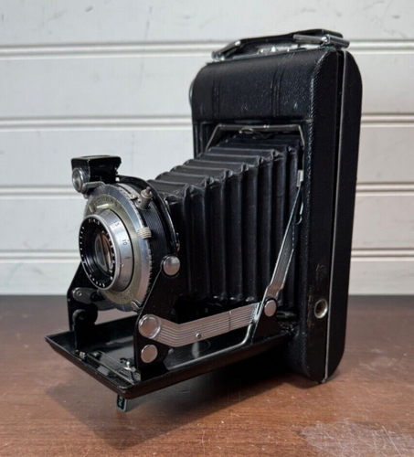 Vtg Kodak Vigilant Six-20 Bellows Camera w/Case READ - Picture 4 of 13