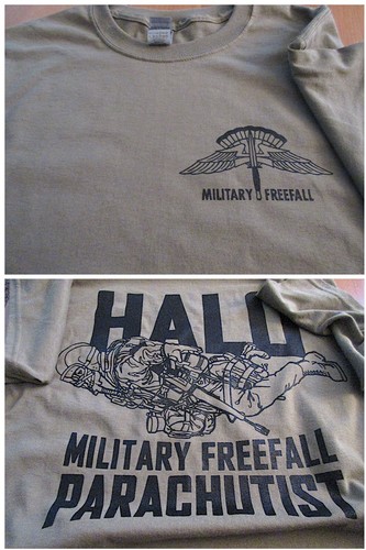 HALO Military FREEFALL Parachutist T 