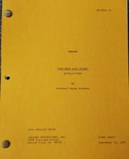 Dallas Original Script The Best Laid Plans Final Draft With A Larry Buck