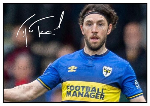 10874. John-Joe O'Toole Signed Pictures A4 Prints Wimbledon Mansfield Northamp'n