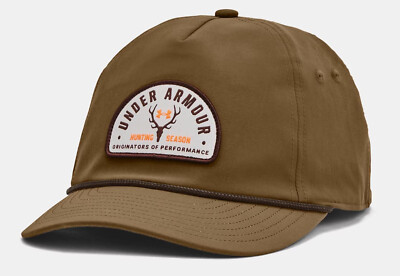 Under Armour Men's UA Hunt Snapback Cap 1386656-498 Coyote