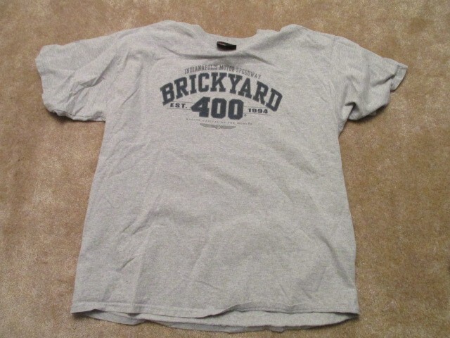 Indianapolis Motor Speedway Nascar Brickyard 400 t-shirt mens XL