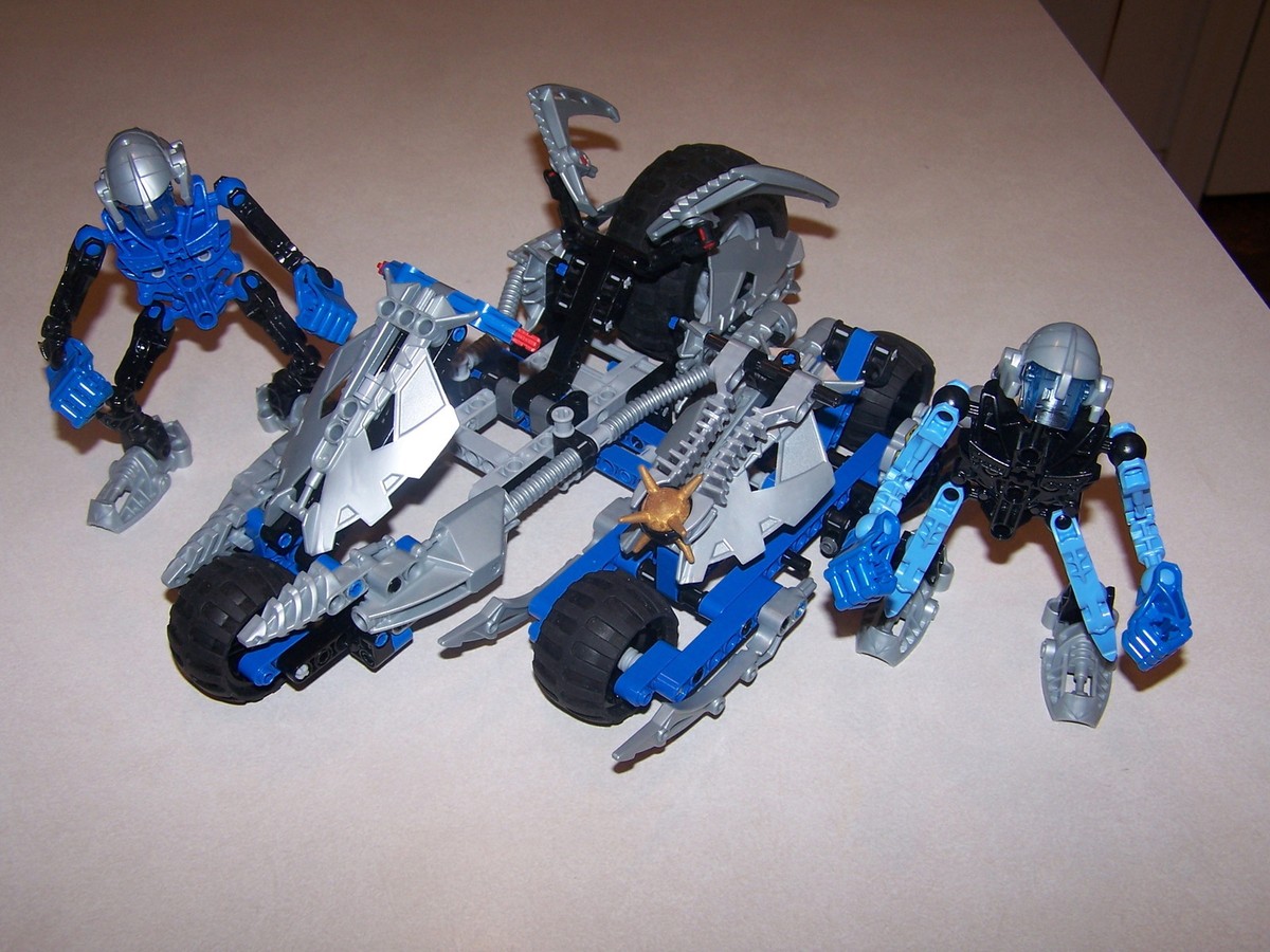 Lego 8993 Kaxium V3 Bionicle Battle Vehicles 100% Complete