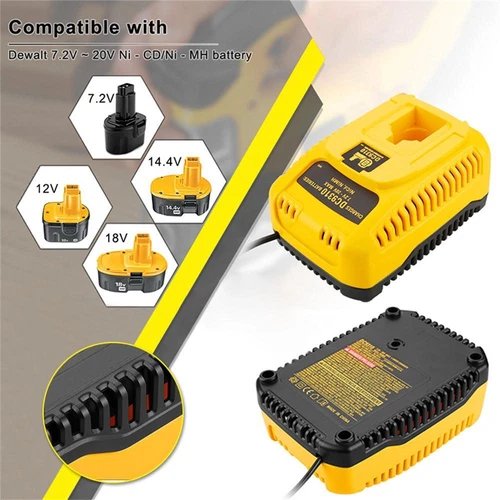 Battery Charger DC9310 For DEWALT 7.2V-18V Battery DC9096 DW9096 DE9095 AU plug - Picture 3 of 9