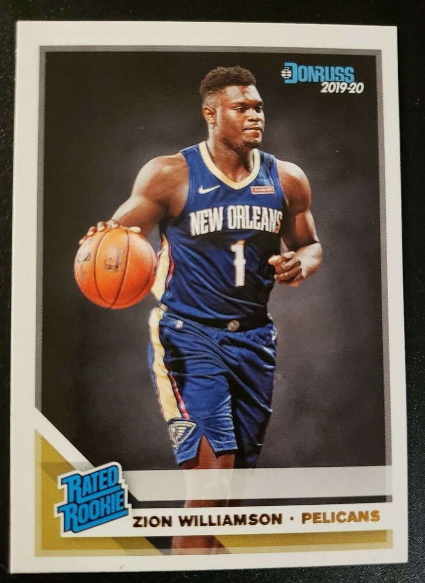 2019-20 Donruss #201 Zion Williamson Rated Rookie Rookie Card | eBay
