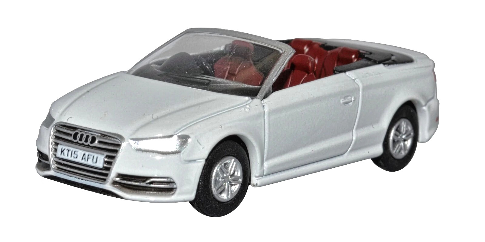 1:76 Scale Oxford 76S3001 AUDI S3 Cabriolet - Glacier White - BNIB