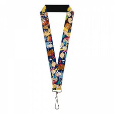 Nicktoons Lanyard Black