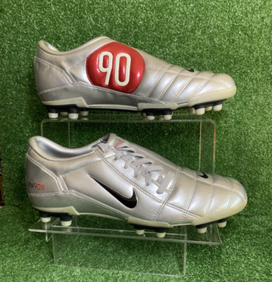 NEW 2004 Nike Total 90 III FG Silver Red Air Zoom ACC Mercurial 12