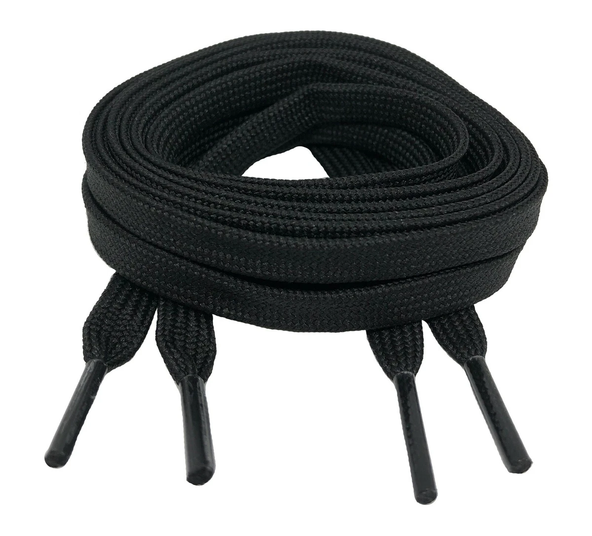 Long black best sale laces