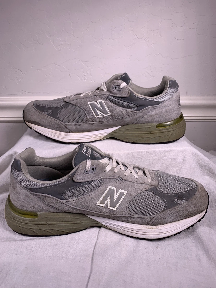 New Balance 993 Made In USA Grey Size 14 2E US Mens MR993GL | eBay