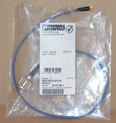 Phoenix Contact RAD-PIG-EF316-MCX-N Kabel 2867681 Neu/unbenutzt