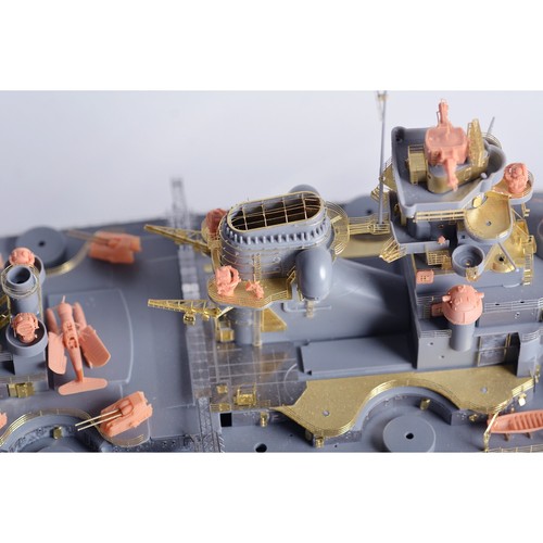 Juegos de actualización de modelo SS350311 1/350 Bismarck alemán para TA78013 - Imagen 12 de 22