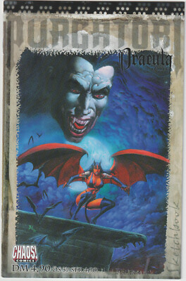   Purgatory Dracula Gambit Sketchbook, Chaos! Comics 1998 | HORROR | TOP Z1