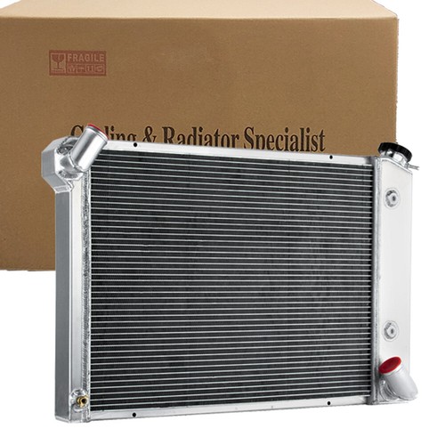 4-Row 62MM Aluminum Radiator For 1966-1968 Chevy Corvette Big Block 7.0L 427 V8