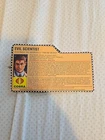 GI Joe Cobra Club Exclusive 2010 Dr. Archibald Venom Monev File Card Only