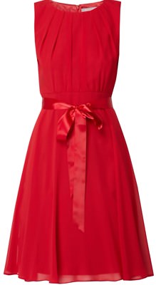 Christian Berg Cocktail Evening Dress Red Size 34 UK