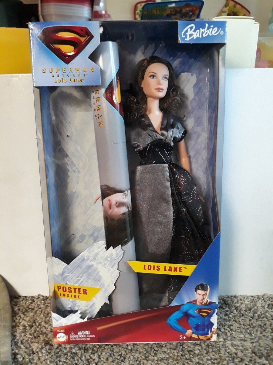 BARBIE AS LOIS LANE IN SUPERMAN RETURNS WITH POSTER 2005 NIB | eBay