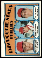 1972 Topps Phillies Rookies - Pete Koegel/Mike Anderson/Wayne Twitchell Rookie .