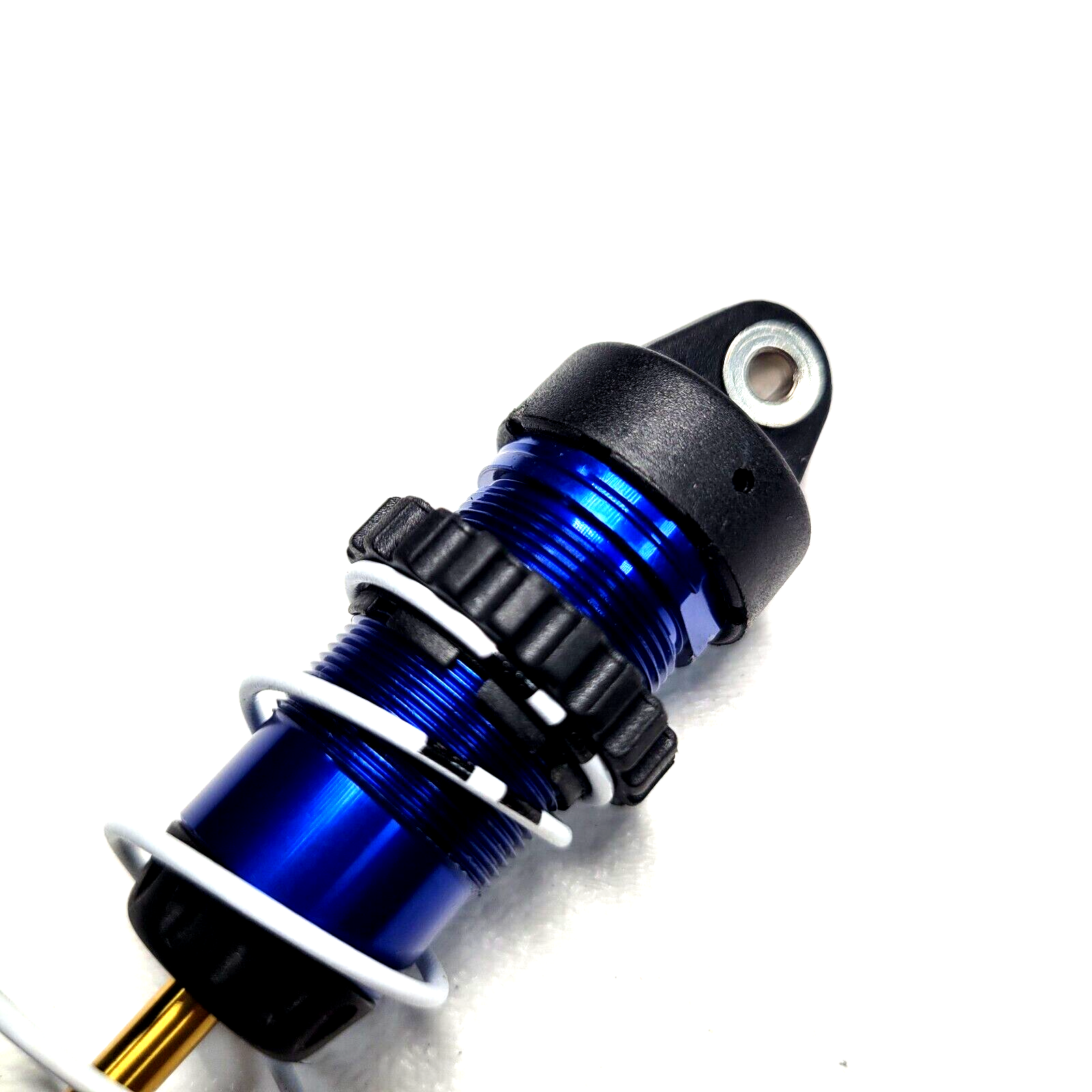 Fits Traxxas Rustler Ultimate GTR Shocks Blue Aluminum Front Rear Slash