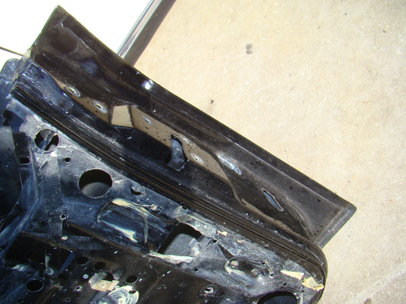 ROLLS ROYCE DOOR FRONT RIGHT SILVER SPUR 90 BLACK